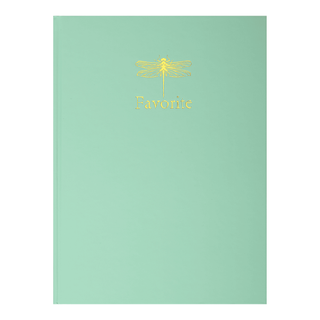 Книга канцелярська FAVOURITE, PASTEL, А4, 96 арк., клітинка, офсет, тверда ламінована обкладинка, м'ятна BM.2400-438 фото