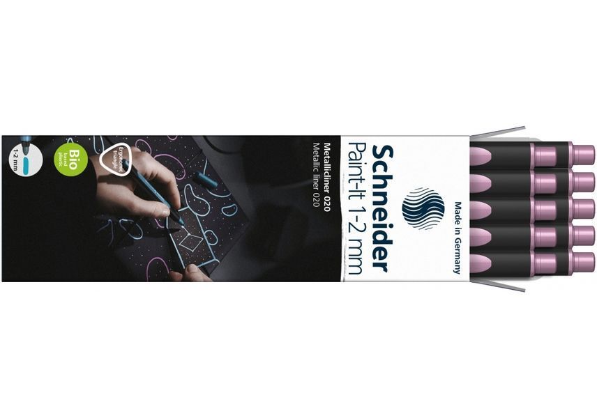 Лінер металік Schneider Paint-It 1-2 мм рожевий ML02001121 фото