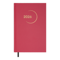 Щоденник датований 2026 MADAM , A5, малиновий, бумвініл BM.21170-29 фото