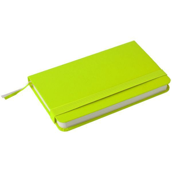 Книга записна Axent Partner 8301-60-A, 95x150 мм, 96 аркушів, клітинка, лимонна 8301-60-A фото