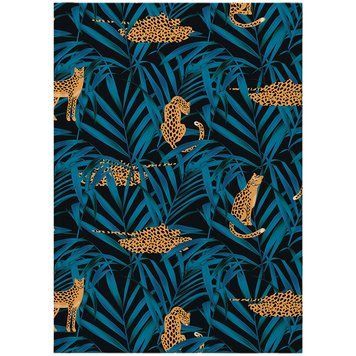 Книга записна Axent Leopard 8422-556-A, А4, 96 аркушів, клітинка, темно-синя 8422-556-A фото