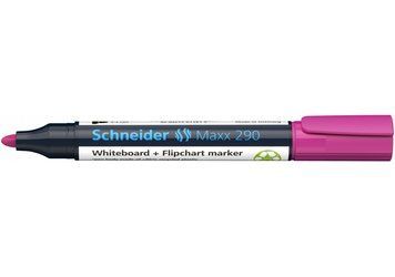 Маркер для дошок та фліпчартів SCHNEIDER MAXX 290, рожевий S129120 фото