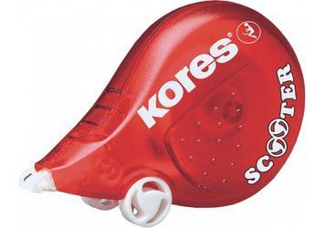 Коректор стрічковий Kores SCOOTER, 4,2 мм х 8м, червоний K84823 фото