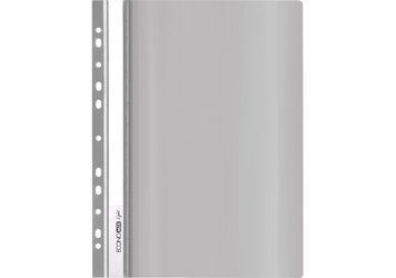 Папка-швидкозшивач А4 Economix Light з перфорацією, сіра E38504-10 фото