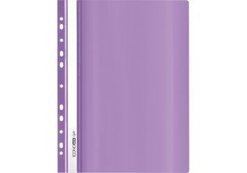 Папка-швидкозшивач А4 Economix Light з перфорацією, фіолетова E38504-12 фото
