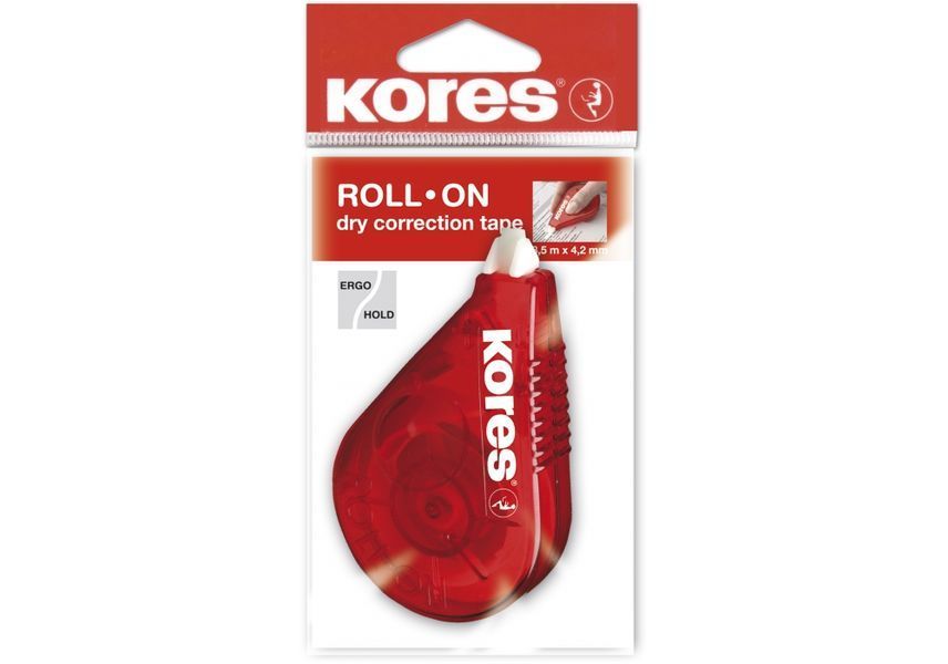 Коректор стрічковий Kores ROLL-ON 4,2 мм х 15 м, бокове використання K84723 фото