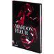 Книга записна Axent Maroon fleur 8459-1-A, А5, 96 аркушів, клітинка, тверда обкладинка 8459-1-A фото 2