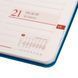 Щотижневик 10х15см Leo Planner датований 2024 Tiffany жовто блакитний 128 стор 252465 фото 7