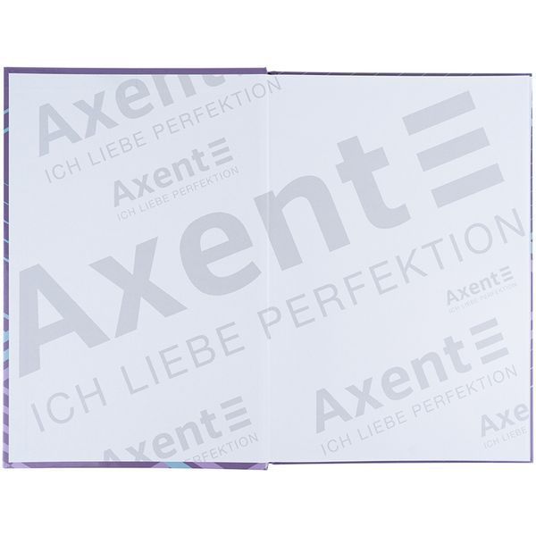 Книга записна Axent Lines 8422-583-A, А4, 96 аркушів, клітинка, бузкова 8422-583-A фото