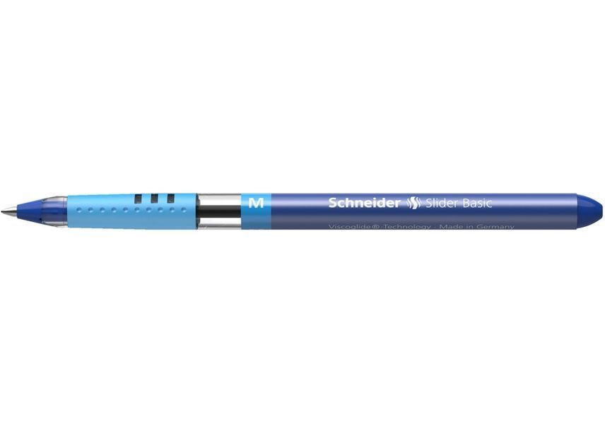 Ручка масляна Schneider SLIDER М синя S151103 фото