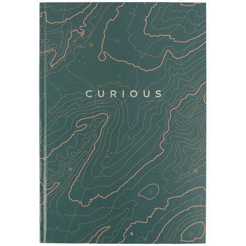 Книга записна Earth Colors 8422-577-A, А4, 96 аркушів, клітинка, Curious 8422-577-A фото