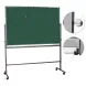 Дошка UkrBoards оборотна крейдова / коліщатка / двостороння 90х120 см (UB-R90х120G) UB-R90x120G фото 1
