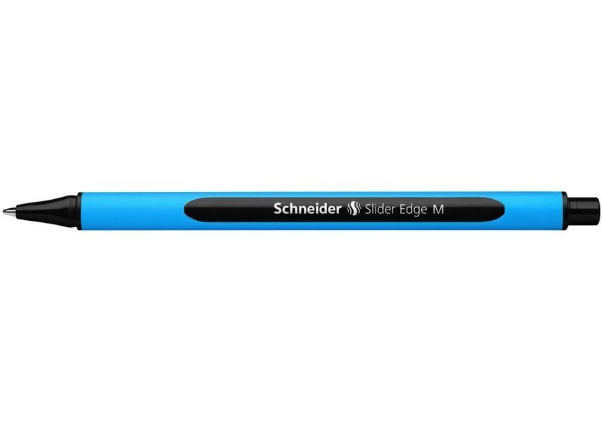 Ручка масляна Schneider SLIDER EDGE M чорна S152101 фото