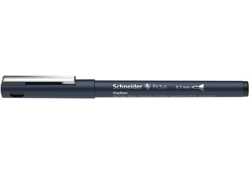 Лайнер для креслення та малювання SCHNEIDER PICTUS 0,7, чорний S197601 фото
