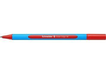 Ручка масляна SCHNEIDER SLIDER EDGE М 0,7 мм, червона S152102 фото