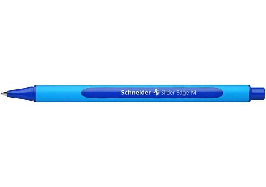 Ручка масляна Schneider SLIDER EDGE М синя S152103 фото