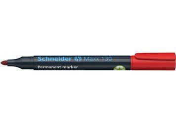 Маркер перманентний (спиртовий) SCHNEIDER MAXX 130 2-3 мм, червоний S113002 фото