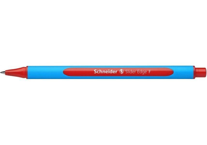 Ручка масляна Schneider SLIDER EDGE F червона S152002 фото