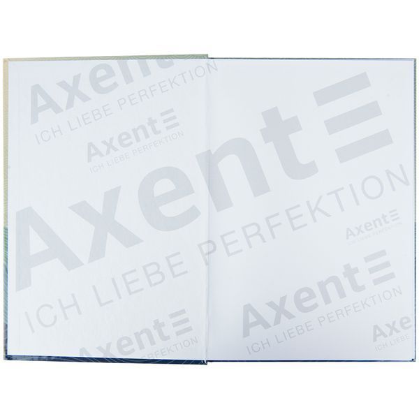 Книга записна Axent Waves 8422-562-A, А4, 96 аркушів, клітинка, синя 8422-562-A фото