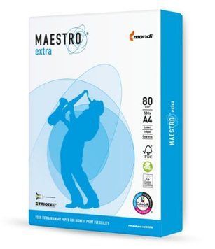 Папір А4 500 арк. MAESTRO&reg; Extra (Mondi) 80 г/м.кв. 04080 фото