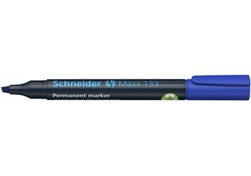 Маркер перманентний (спиртовий) SCHNEIDER MAXX 133 1-4 мм, синій S113303 фото