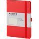 Книга записна Axent Partner 8306-05-A, A5-, 125x195 мм, 96 аркушів, крапка, тверда обкладинка, червона 8306-05-A фото 2