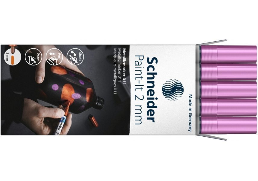 Маркер металік Schneider Paint-It 2.0 мм фіолетовий ML01101143 фото
